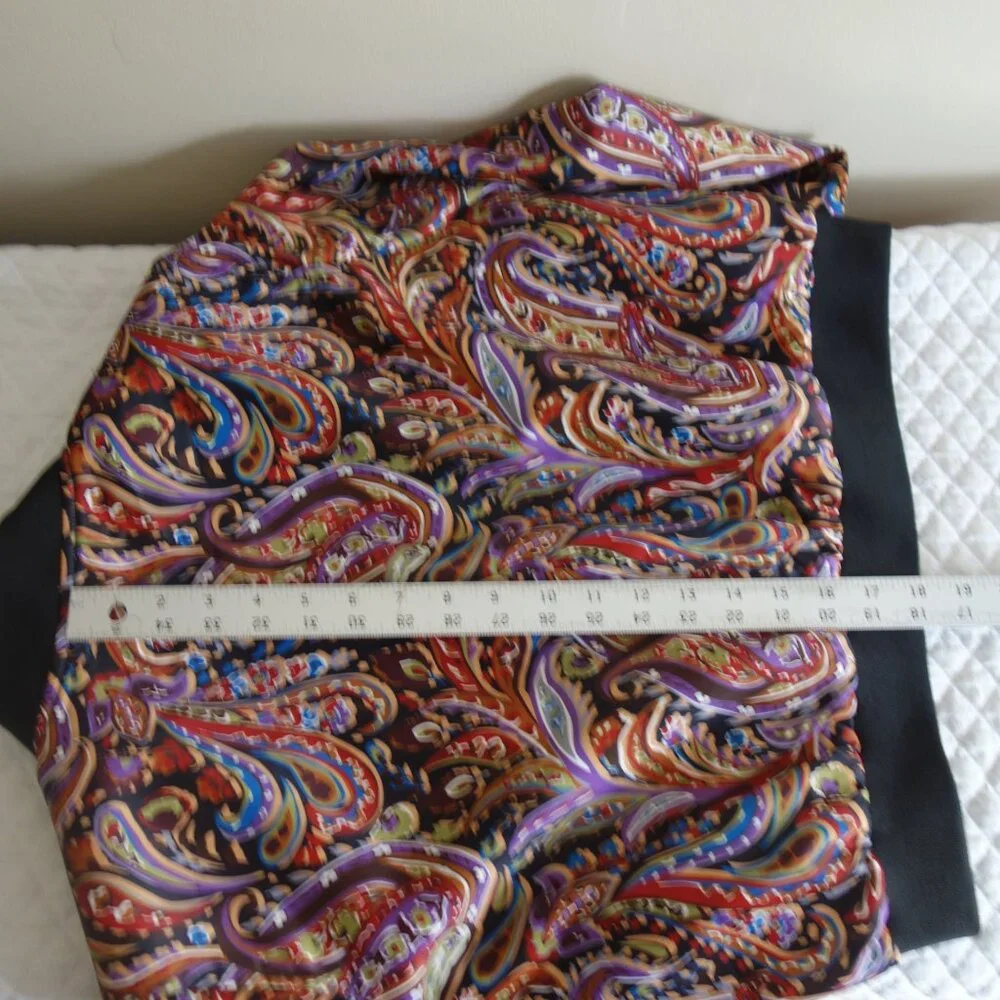 Multicolor Paisley Women's Jacket - Picture 7 of 8